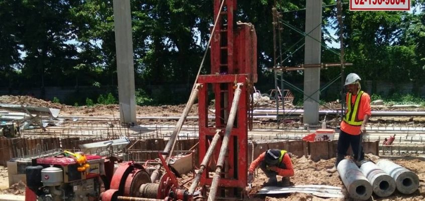 ไมโครไพล์ เสาเข็มไมโครไพล์ สปันไมโครไพล์ เสาเข็มสปันไมโครไพล์ micropile spunmicropile micro-pile เสาเข็มต่อเติม